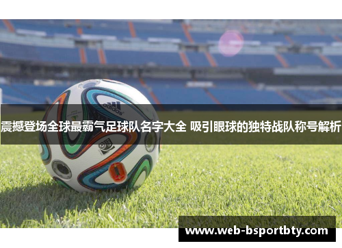 震撼登场全球最霸气足球队名字大全 吸引眼球的独特战队称号解析